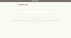 Desktop Screenshot of 5arbsha.com